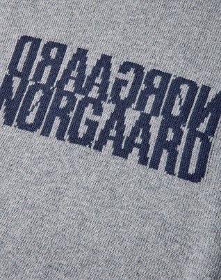 Yota Knit Tilona Sweater - Mid Grey Melange 